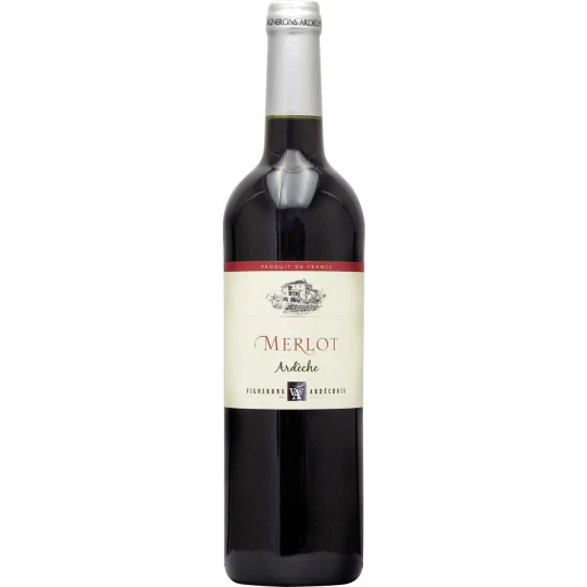 Vignerons Ardéchois Merlot 0,75L 1 Vignerons Ardéchois Merlot 0,75L