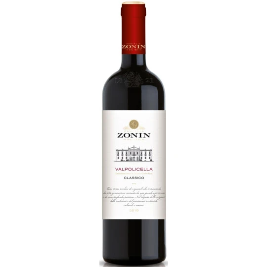 Zonin Valpolicella Classico DOC 0,75L 1 Zonin Valpolicella Classico DOC 0,75L
